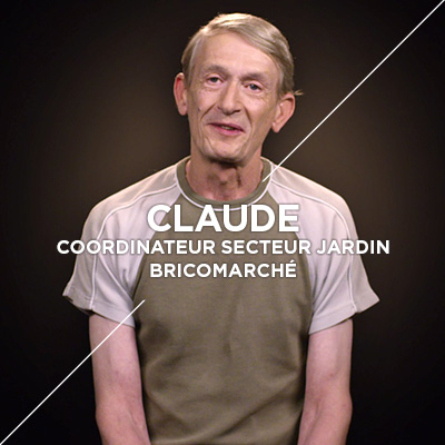 Claude - Coordinateur secteur jardin Bricomarché