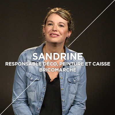 Sandrine - Responsable déco, peinture et caisse Bricomarché
