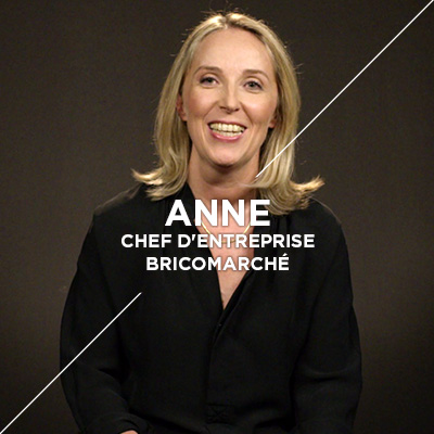 Anne - chef d'entreprise - bricomarché